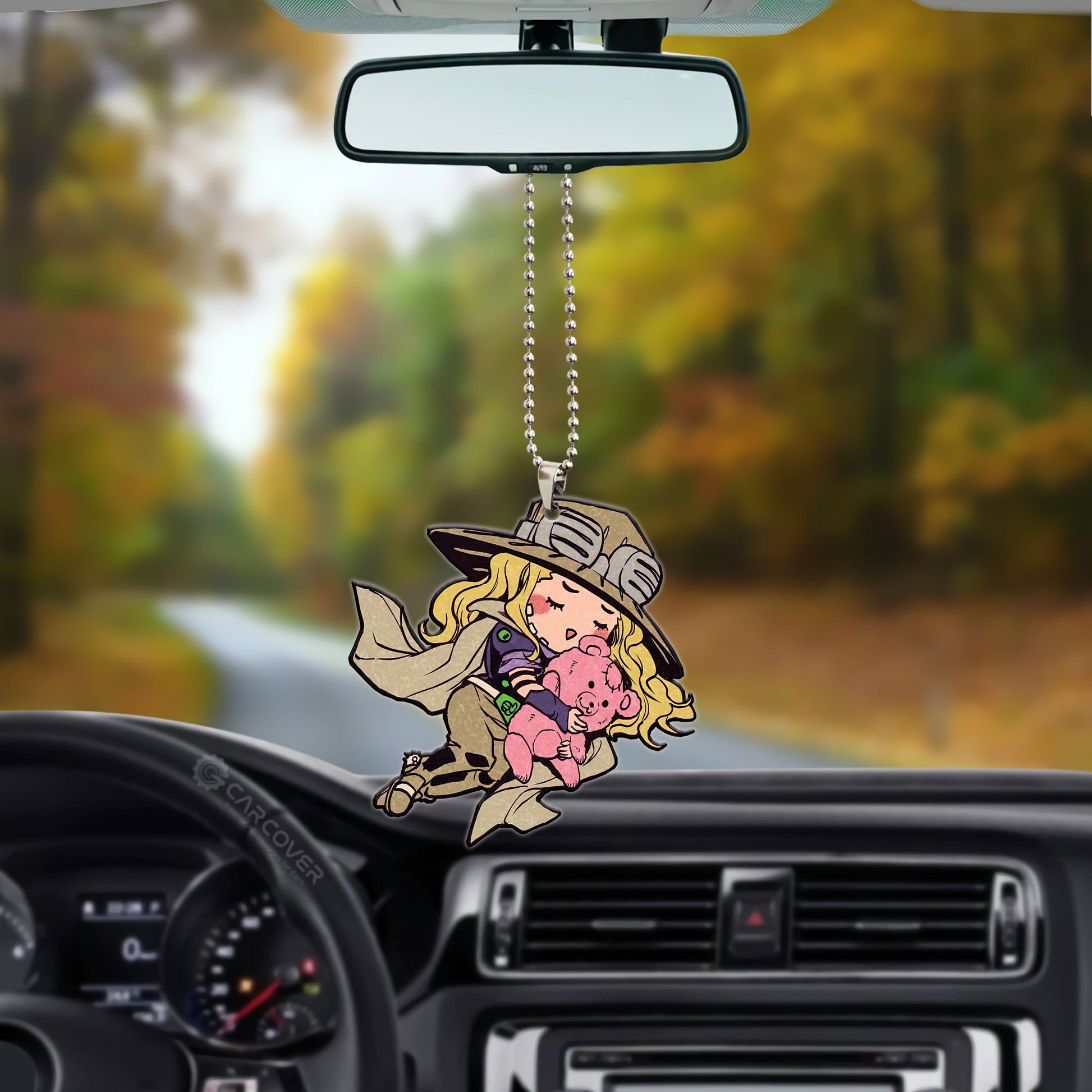 Gyro Zeppeli Ornament Custom JoJo's Bizarre Adventure Anime Car Accessories - Gearcarcover - 3