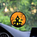 Halloween Creepy House Ornament Custom Car Accessories - Gearcarcover - 2