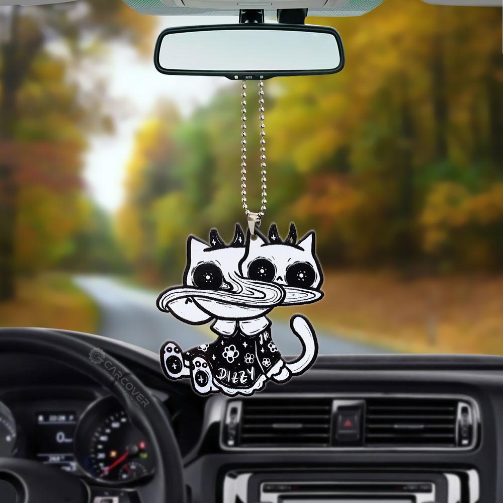 Halloween Ghost Cats Ornament Custom Car Interior Accessories - Gearcarcover - 3