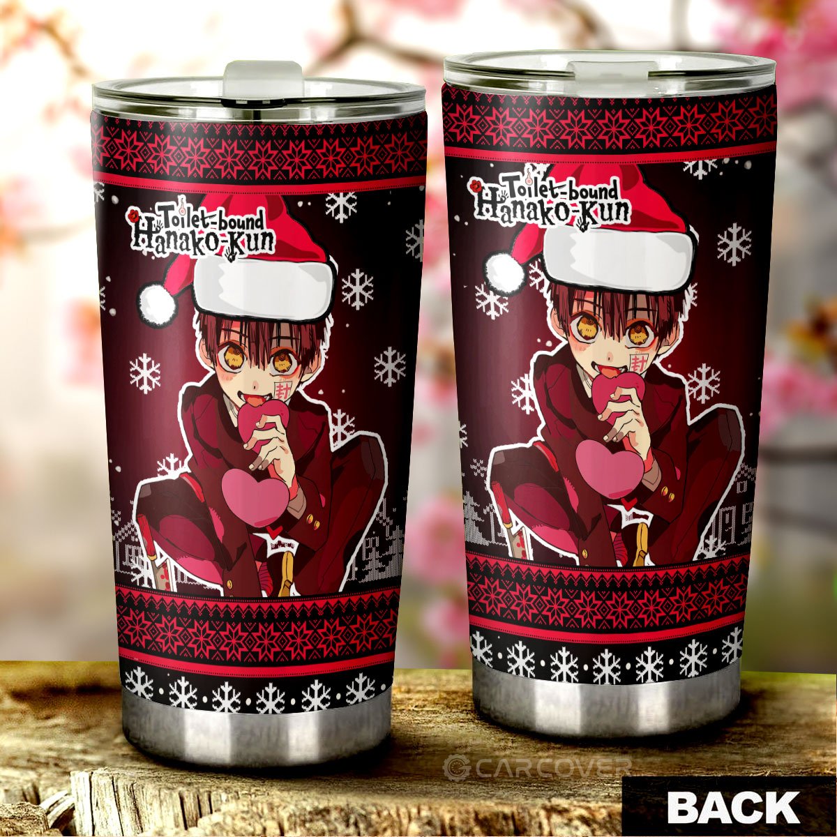 Hanako-Kun Tumbler Cup Custom Toilet-Bound Hanako-kun Anime Christmas Car Accessories - Gearcarcover - 3