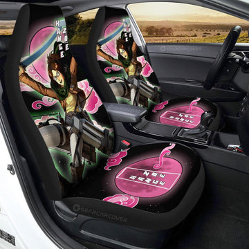 Hange Zoe Car Seat Covers Custom Attack On Titan Anime - Gearcarcover - 1