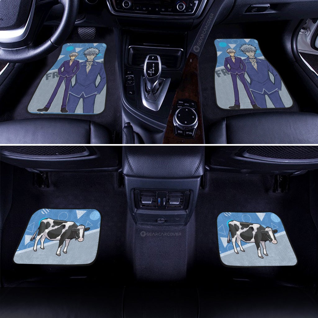 Hatsuharu Sohma Car Floor Mats Custom Fruit Basket Anime Car Accessories - Gearcarcover - 3