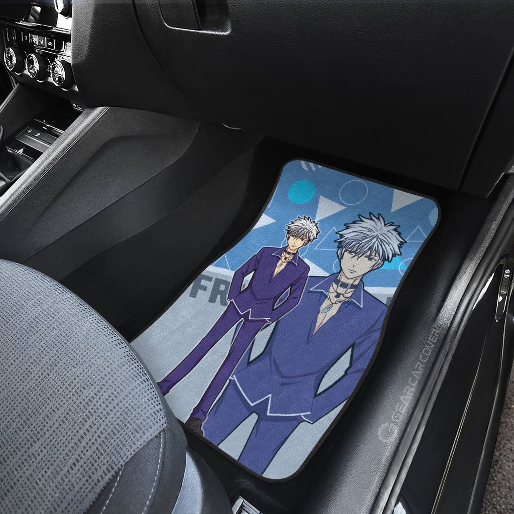 Hatsuharu Sohma Car Floor Mats Custom Fruit Basket Anime Car Accessories - Gearcarcover - 4