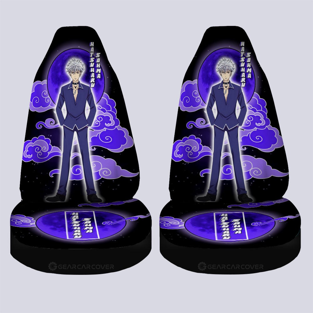 Hatsuharu Sohma Car Seat Covers Custom Fruit Basket Anime Car Accessories - Gearcarcover - 4