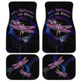 Hello Darkness Dragonfly Car Floor Mats Custom Car Accessories - Gearcarcover - 1