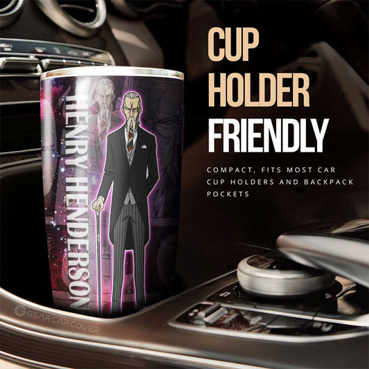 Henry Henderson Tumbler Cup Custom Spy x Family Anime Car Accessories Manga Galaxy Style - Gearcarcover - 2