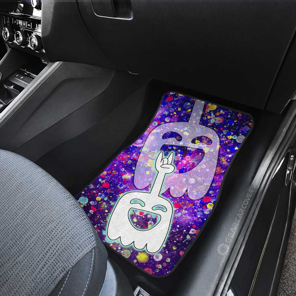 Hi Five Ghost Car Floor Mats Custom Regular Show Cartoon - Gearcarcover - 3