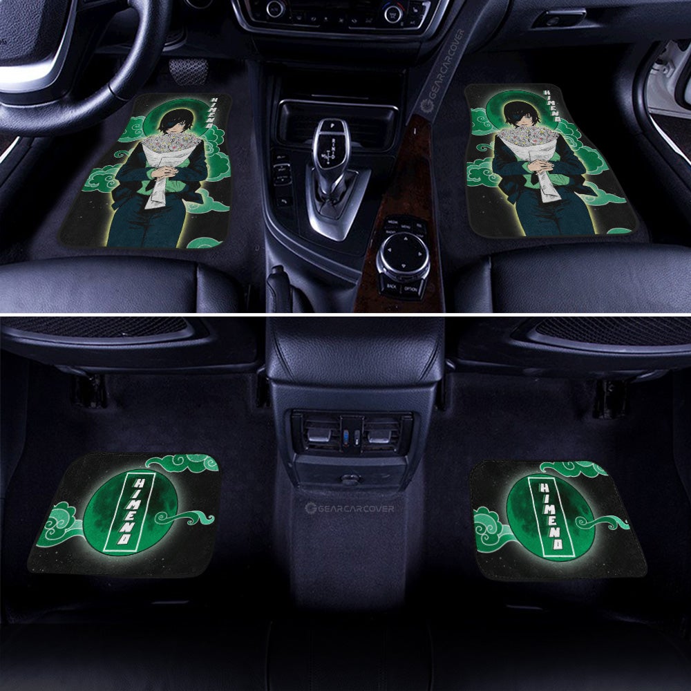 Himeno Car Floor Mats Custom Chainsaw Man Anime - Gearcarcover - 3