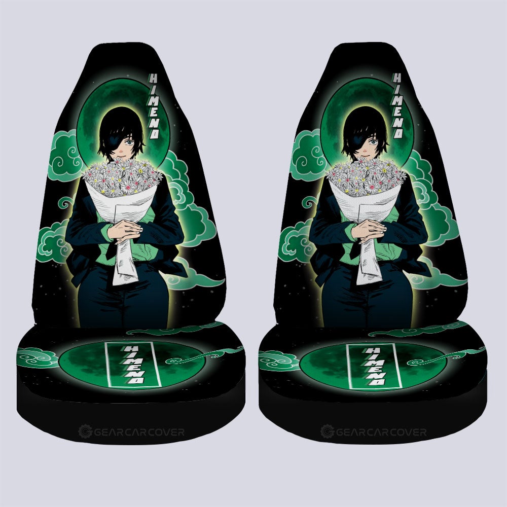 Himeno Car Seat Covers Custom Chainsaw Man Anime - Gearcarcover - 4