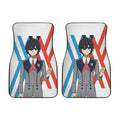 Hiro Code 016 Car Floor Mats Custom Anime Darling In The Franxx Car Accessories - Gearcarcover - 2