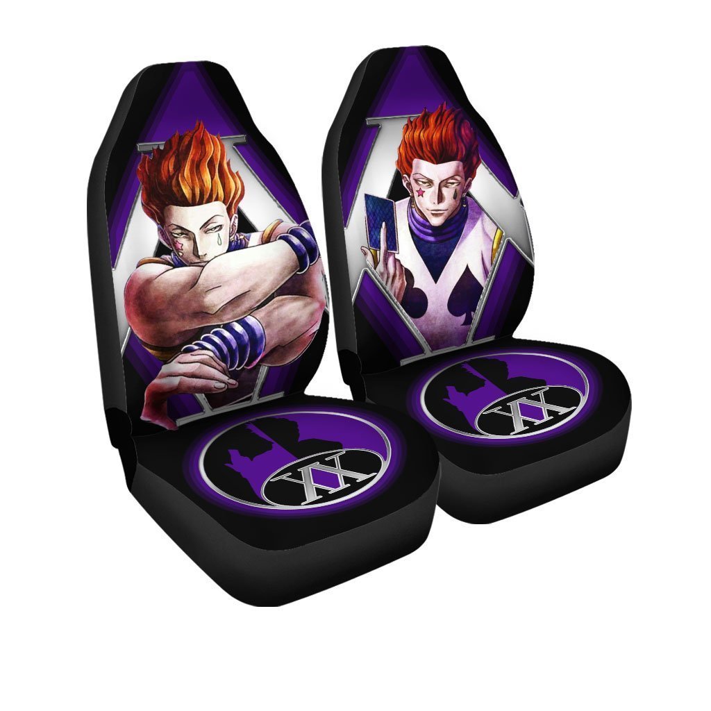 Hisoka Car Seat Covers Custom Hunter x Hunter Anime Car Accessories - Gearcarcover - 3