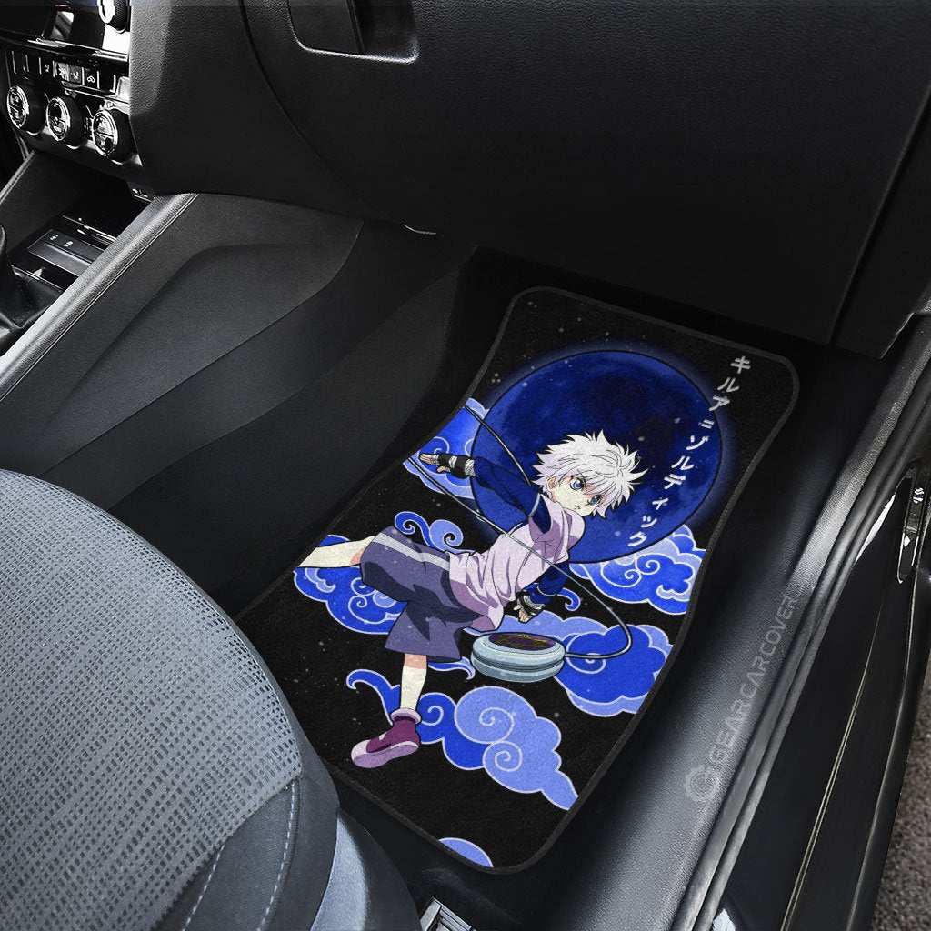 Hisoka Morow And Killua Zoldyck Car Floor Mats Custom Hunter x Hunter Anime Car Accessories - Gearcarcover - 4