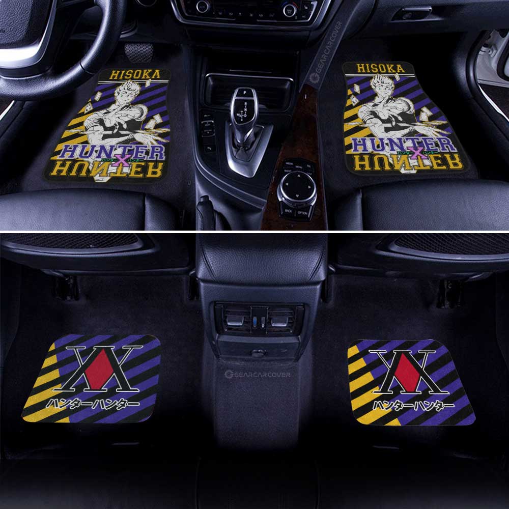 Hisoka Morow Car Floor Mats Custom Hunter x Hunter Anime Car Accessories - Gearcarcover - 2