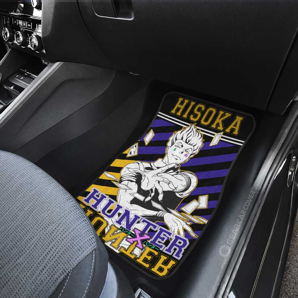 Hisoka Morow Car Floor Mats Custom Hunter x Hunter Anime Car Accessories - Gearcarcover - 4