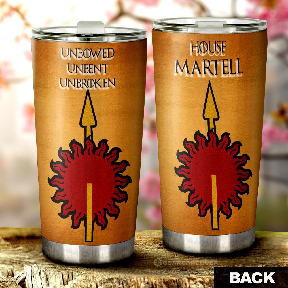 House Martell Tumbler Cup Custom Game Of Throne House - Gearcarcover - 3