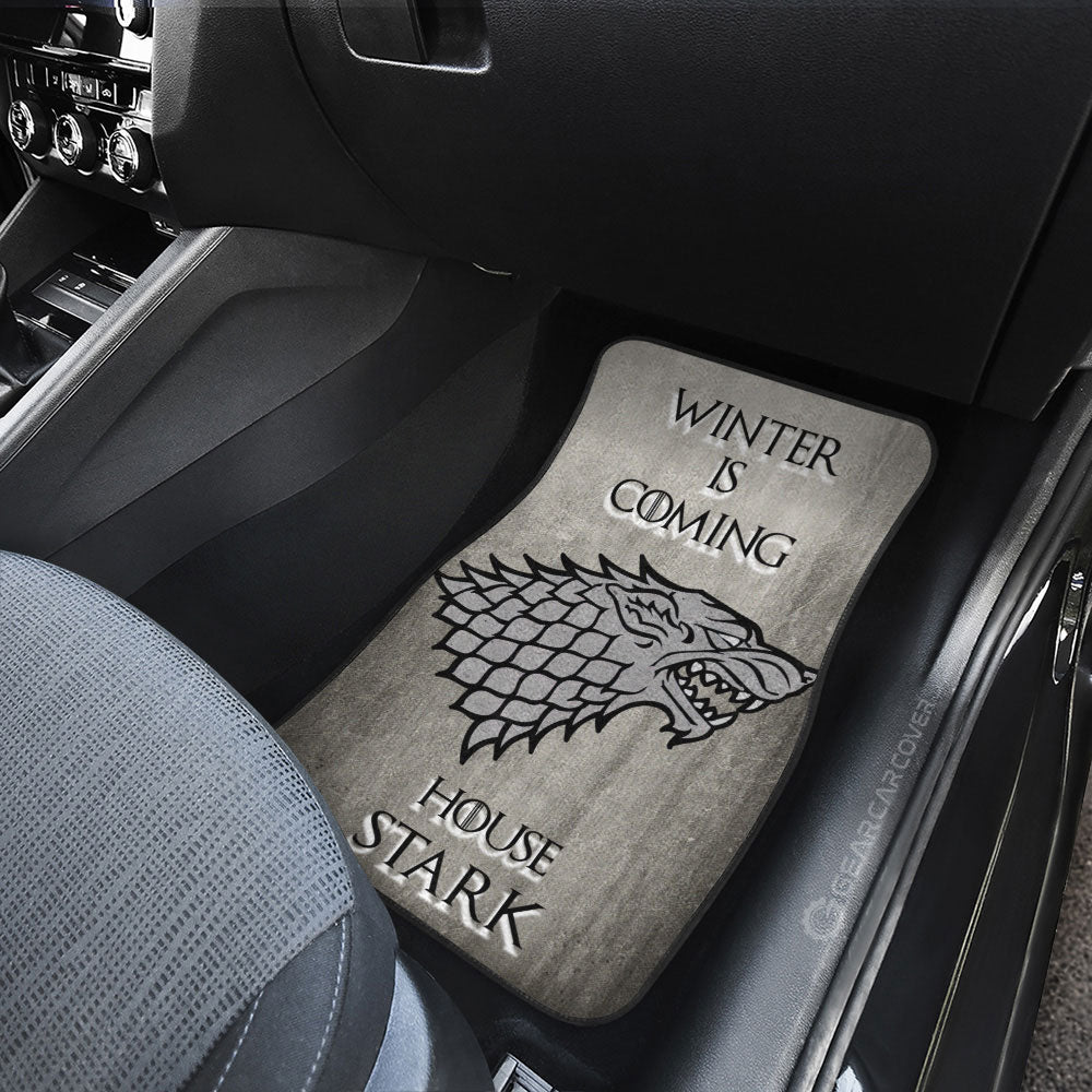 House Stark Car Floor Mats Custom Game Of Throne - Gearcarcover - 3