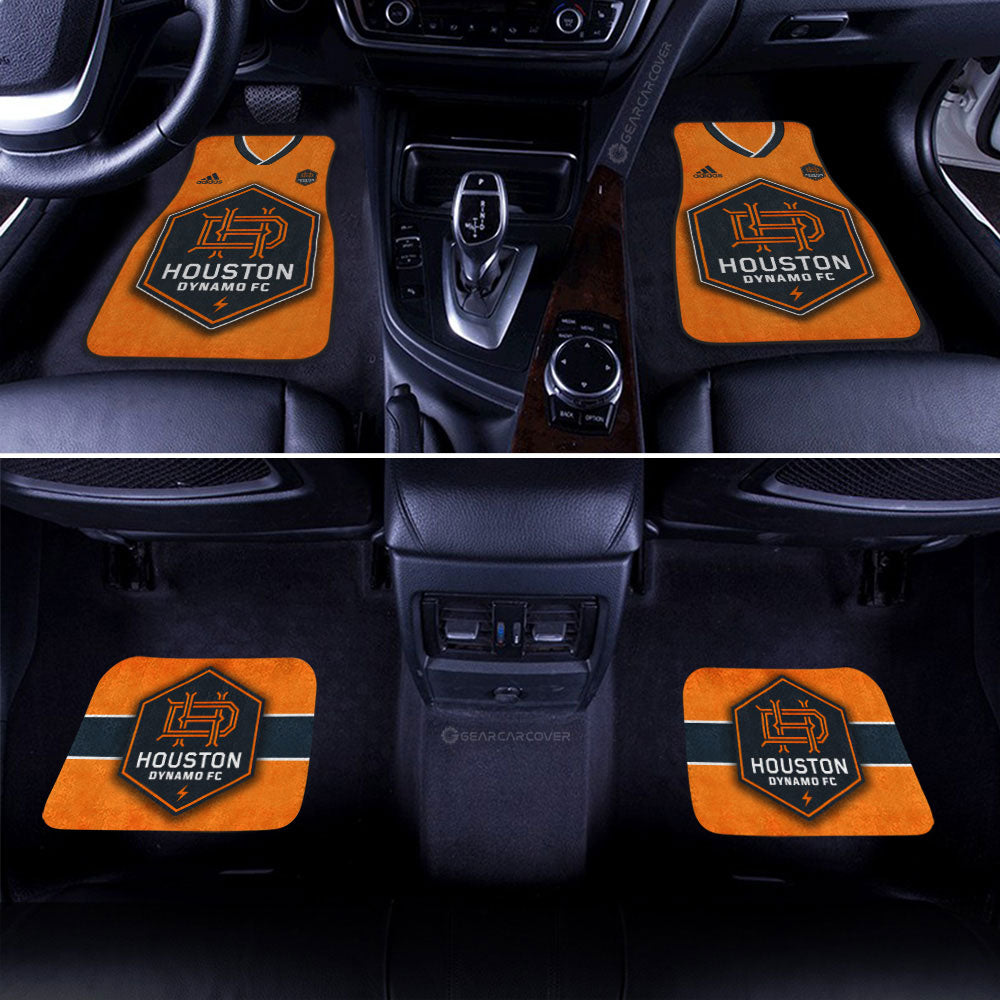 Houston Dynamo FC Car Floor Mats Custom Car Accessories For Fans - Gearcarcover - 2
