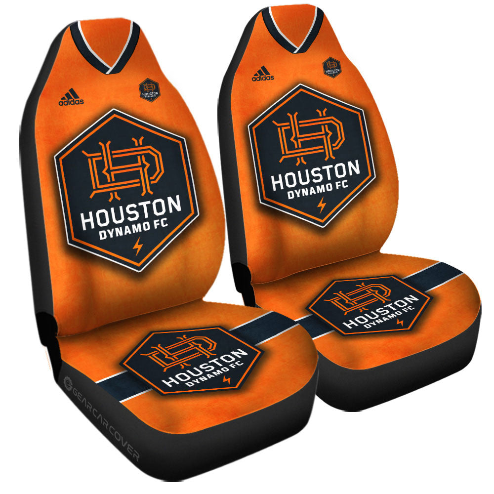 Houston Dynamo FC Car Seat Covers Custom Car Accessories For Fans - Gearcarcover - 3