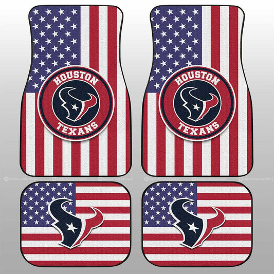 Houston Texans Car Floor Mats Custom Car Decor Accessories - Gearcarcover - 1