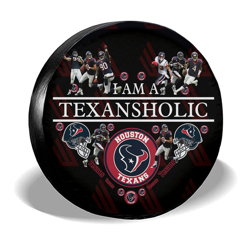 Houston Texans Spare Tire Covers Custom For Holic Fans - Gearcarcover - 3