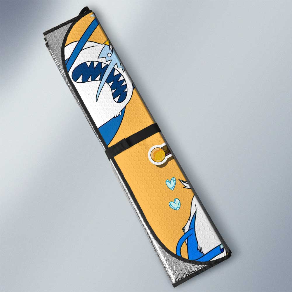 Ice King Adventure Time Car Sunshade Custom Cartoon Car Accessories - Gearcarcover - 3