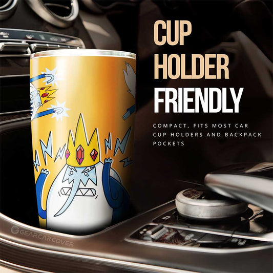 Ice King Adventure Time Tumbler Cup Custom Cartoon Car Accessories - Gearcarcover - 2