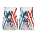 Ichigo Code 015 Car Floor Mats Custom Darling In The Franxx Anime Car Accessories - Gearcarcover - 2