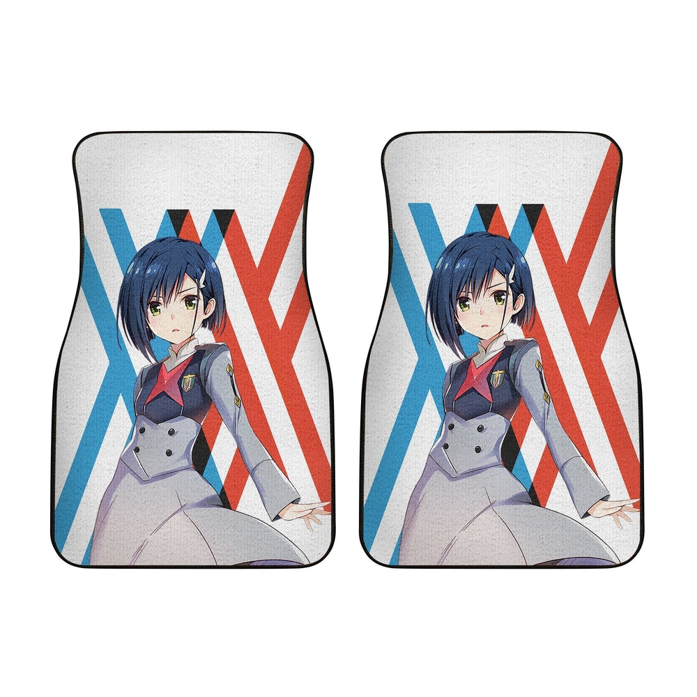 Ichigo Code 015 Car Floor Mats Custom Darling In The Franxx Anime Car Accessories - Gearcarcover - 2