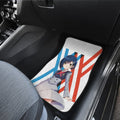Ichigo Code 015 Car Floor Mats Custom Darling In The Franxx Anime Car Accessories - Gearcarcover - 4