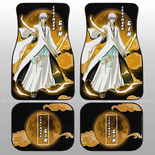 Ichimaru Gin Car Floor Mats Custom Anime Bleach Car Accessories - Gearcarcover - 2
