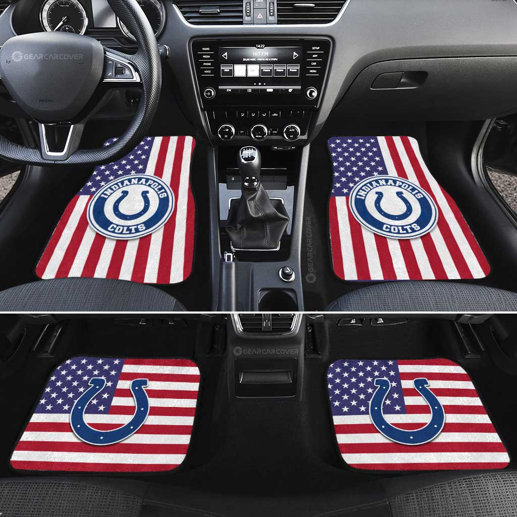 Indianapolis Colts Car Floor Mats Custom Car Decor Accessories - Gearcarcover - 2