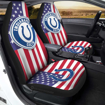 Indianapolis Colts Car Seat Covers Custom Car Decor Accessories - Gearcarcover - 1