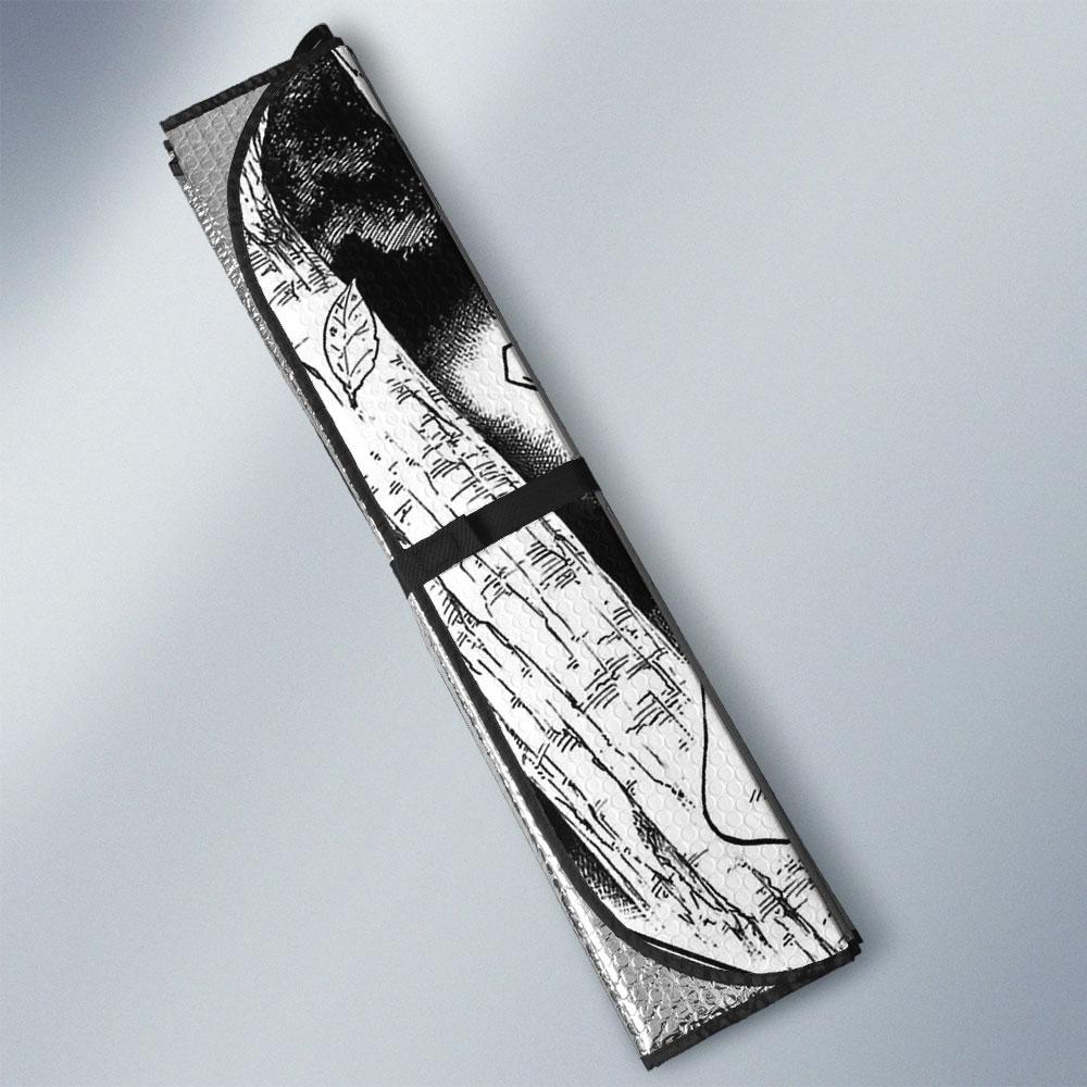 Inosuke Car Sunshade Custom Kimetsu No Yaiba Manga Car Accessories - Gearcarcover - 3