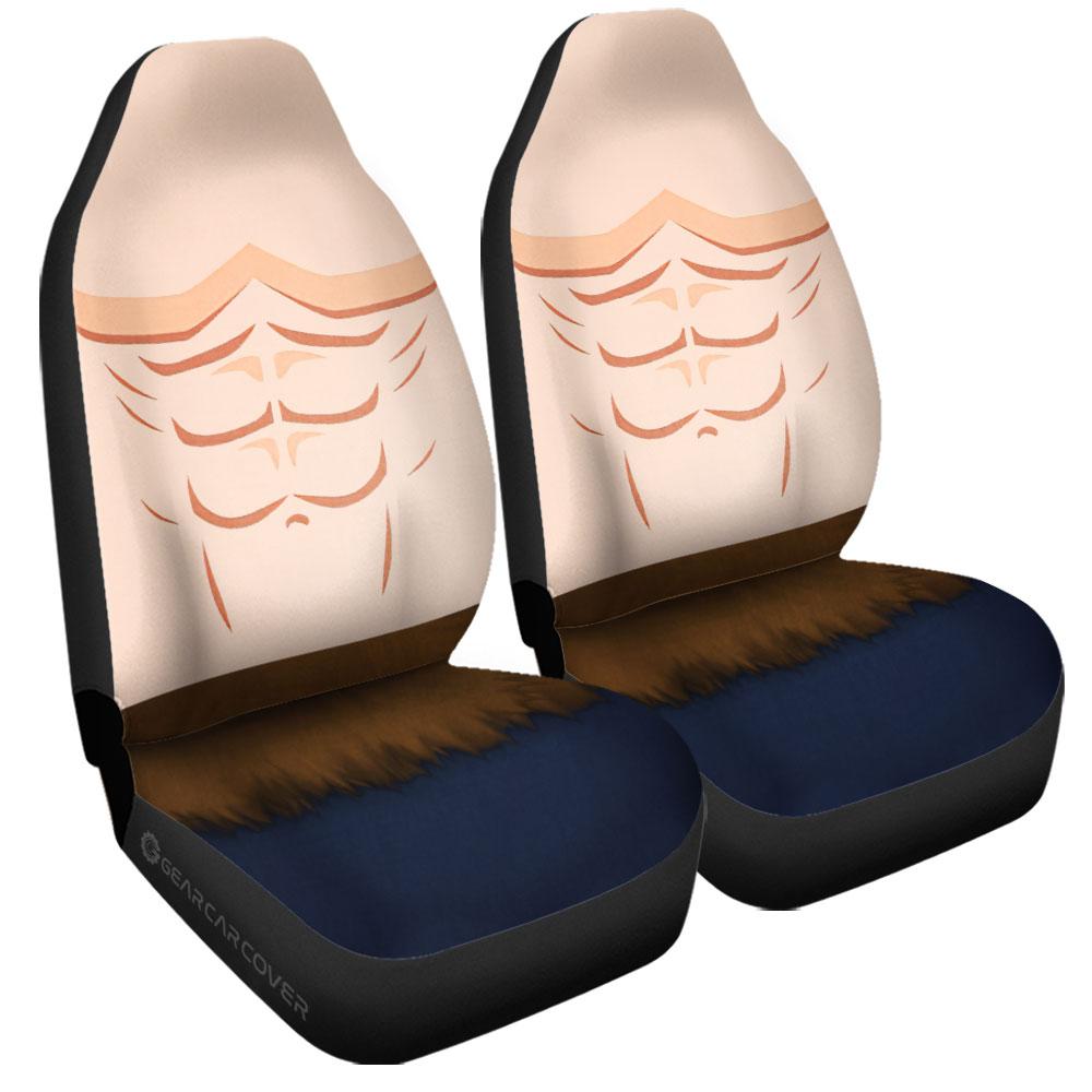 Inosuke Uniform Car Seat Covers Custom Demon Slayer Anime Car Accessories - Gearcarcover - 3
