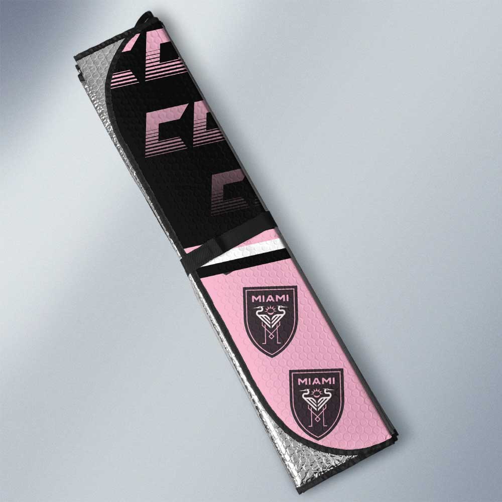 Inter Miami CF Car Sunshade Custom Car Interior Accessories - Gearcarcover - 3