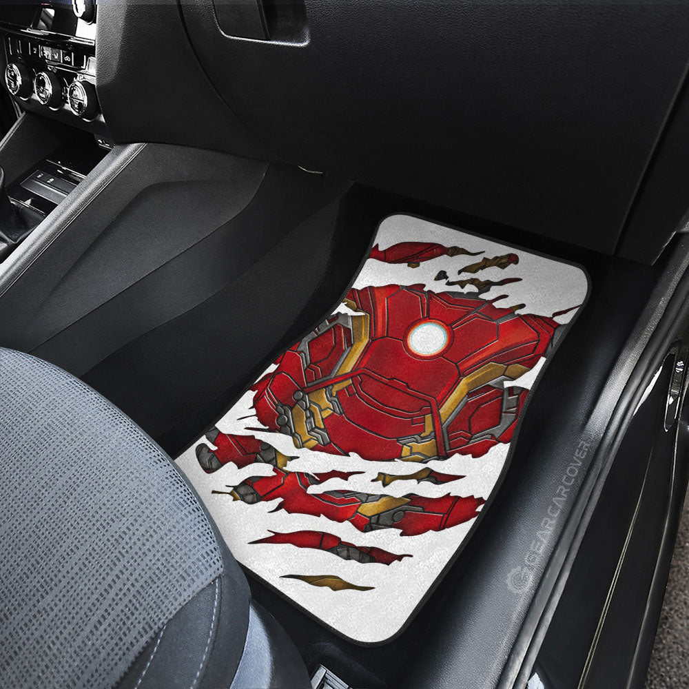 Iron Man Car Floor Mats Custom Uniform Car Accessories - Gearcarcover - 3
