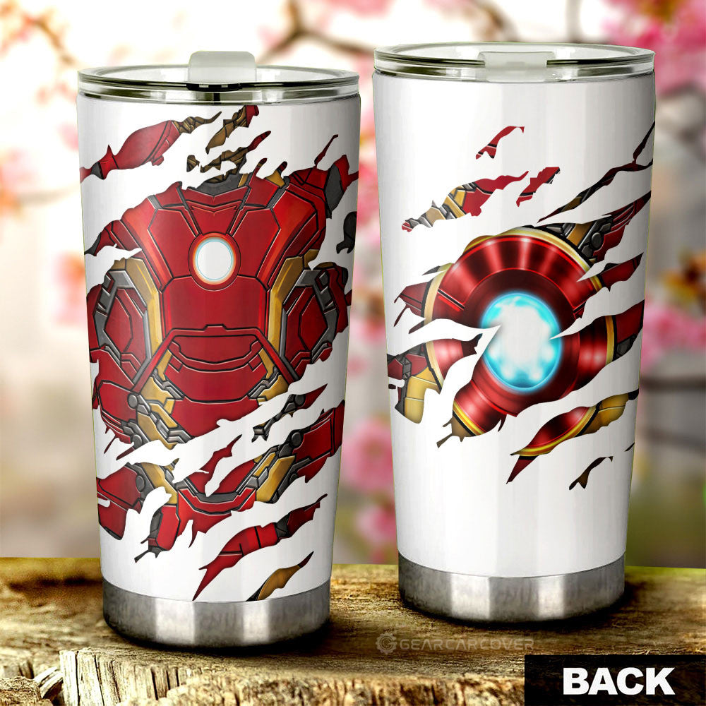 Iron Man Tumbler Cup Custom Uniform Car Accessories - Gearcarcover - 1