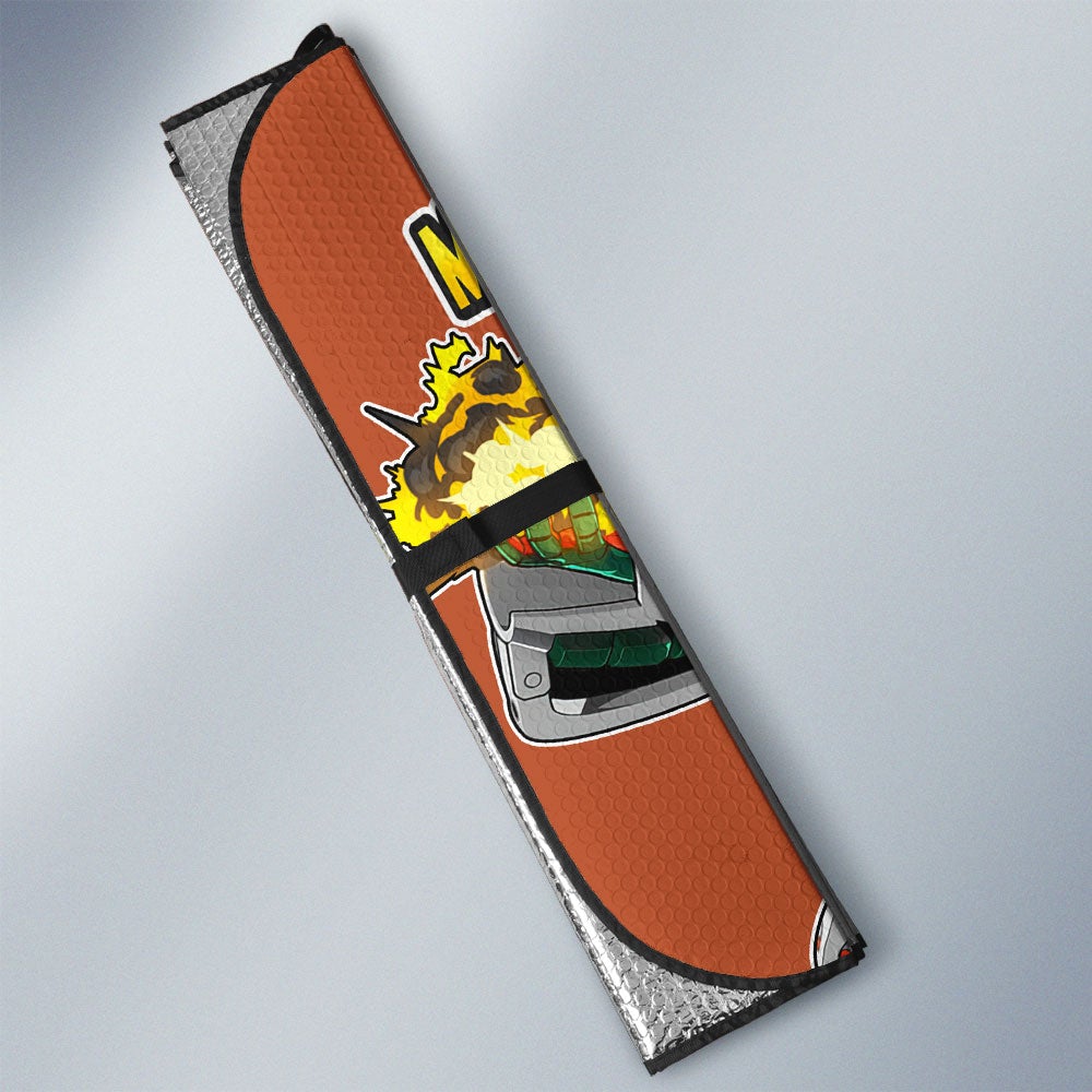Izuku And Katsuki Car Sunshade Custom My Hero Academia Main Anime Heros - Gearcarcover - 3