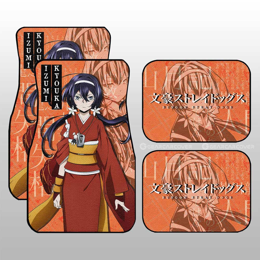 Izumi Kyouka Banshee Car Floor Mats Custom Bungou Stray Dogs Anime Car Accessories - Gearcarcover - 3