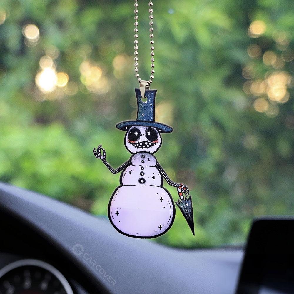 Jack Snowman Halloween Ornament Custom Car Accessories - Gearcarcover - 2