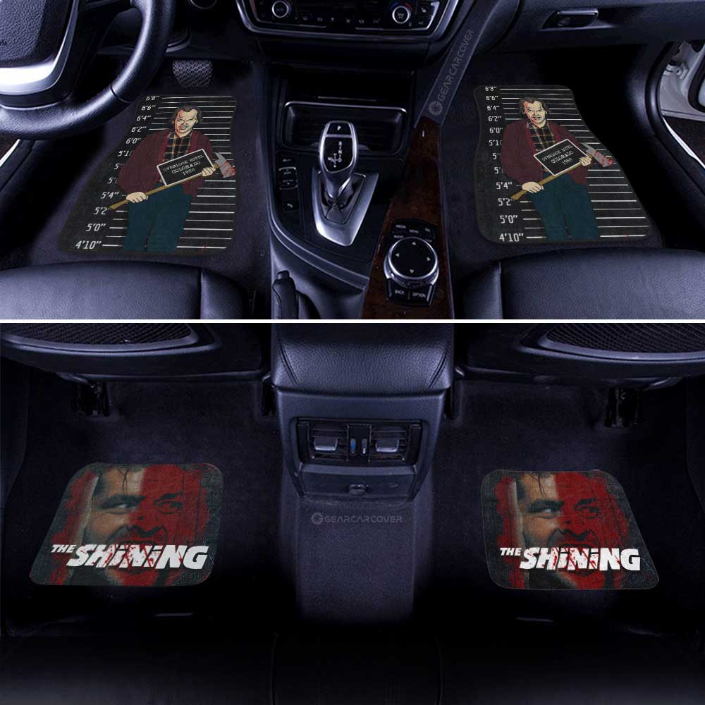 Jack Torrance in The Shining Car Floor Mats Custom Horro Characters Car Accessories - Gearcarcover - 2