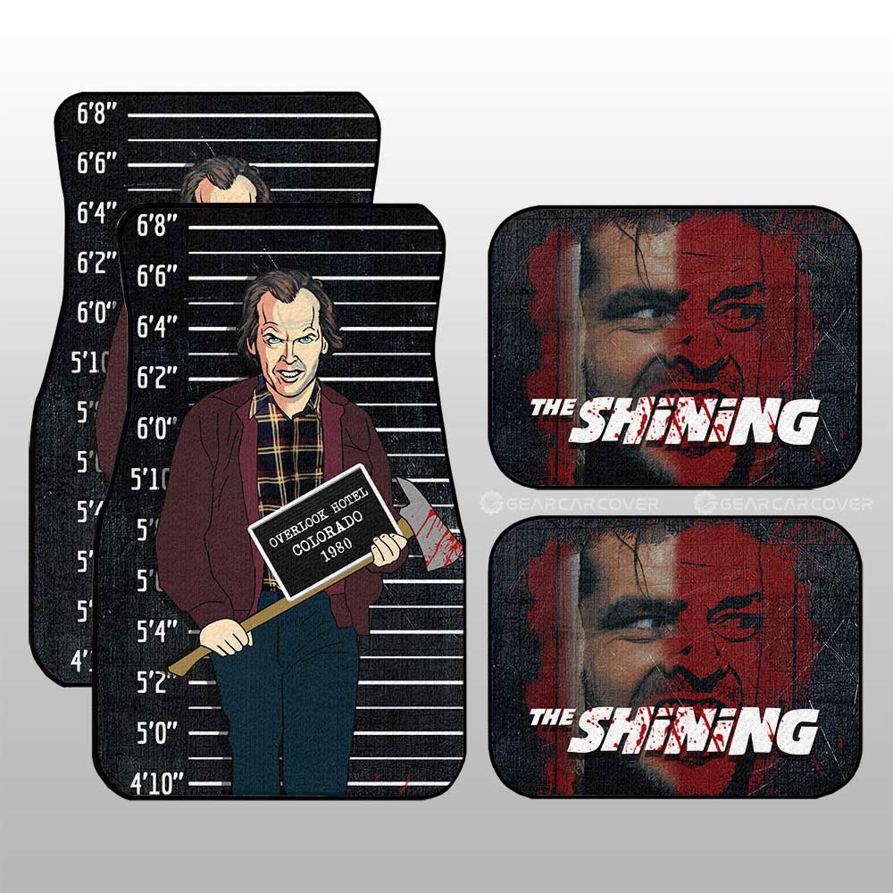 Jack Torrance in The Shining Car Floor Mats Custom Horro Characters Car Accessories - Gearcarcover - 3