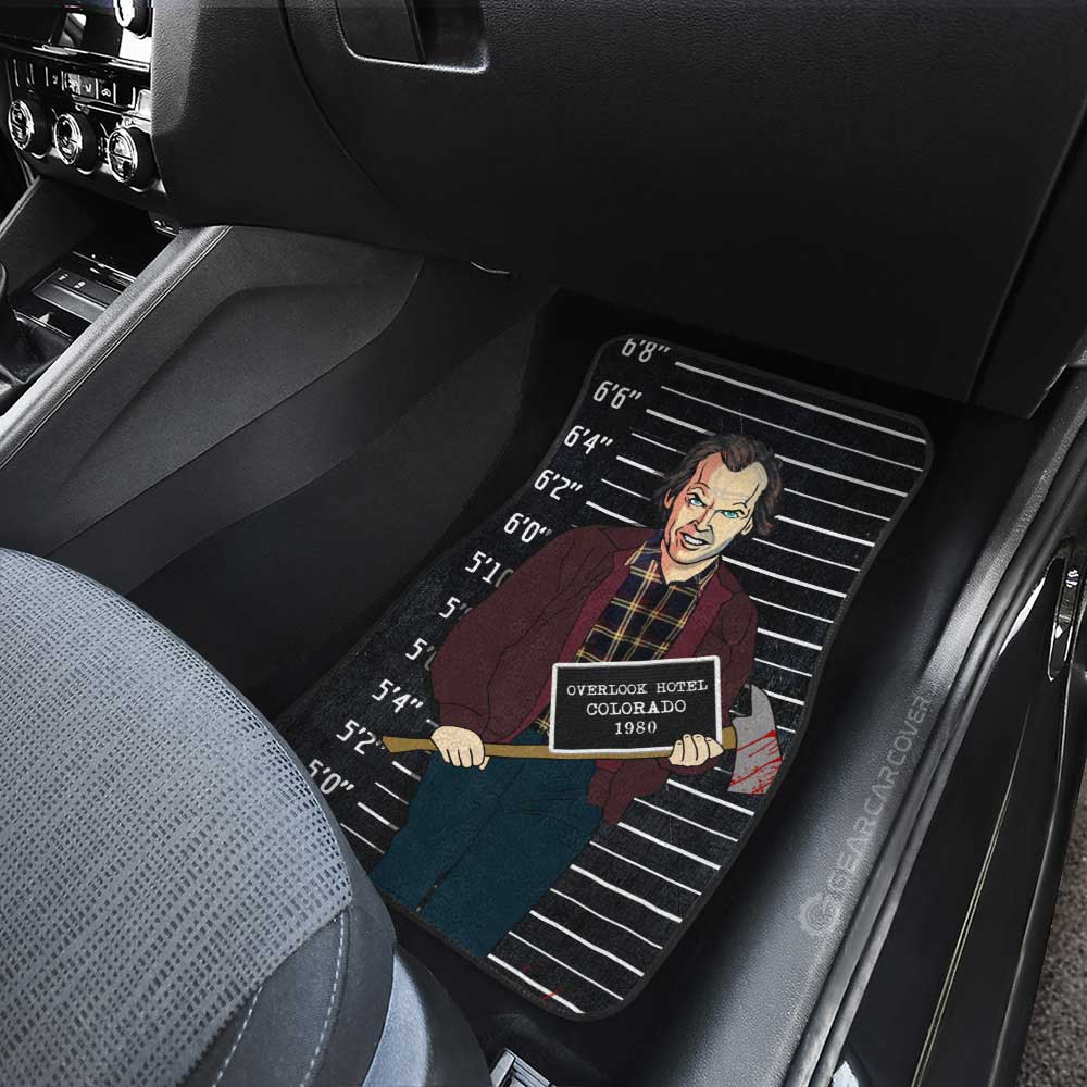 Jack Torrance in The Shining Car Floor Mats Custom Horro Characters Car Accessories - Gearcarcover - 4