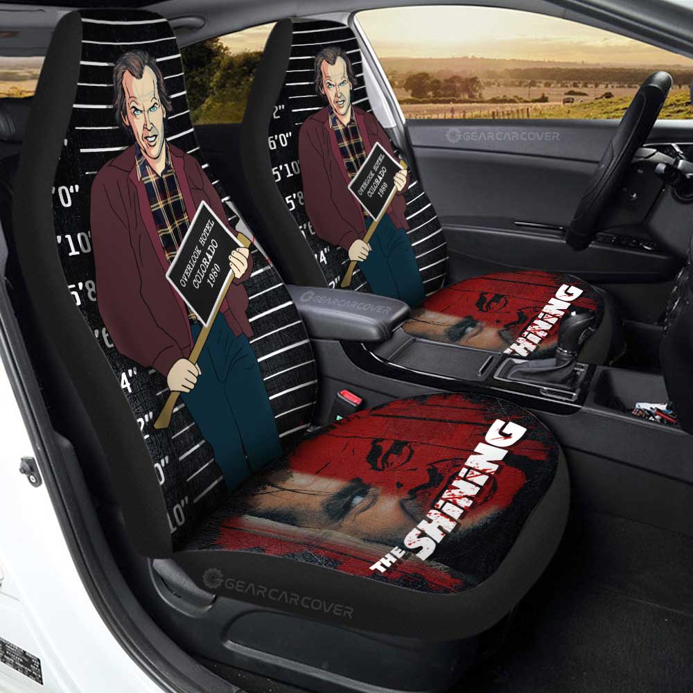 Jack Torrance in The Shining Car Seat Covers Custom Horror Characters Car Accessories - Gearcarcover - 3