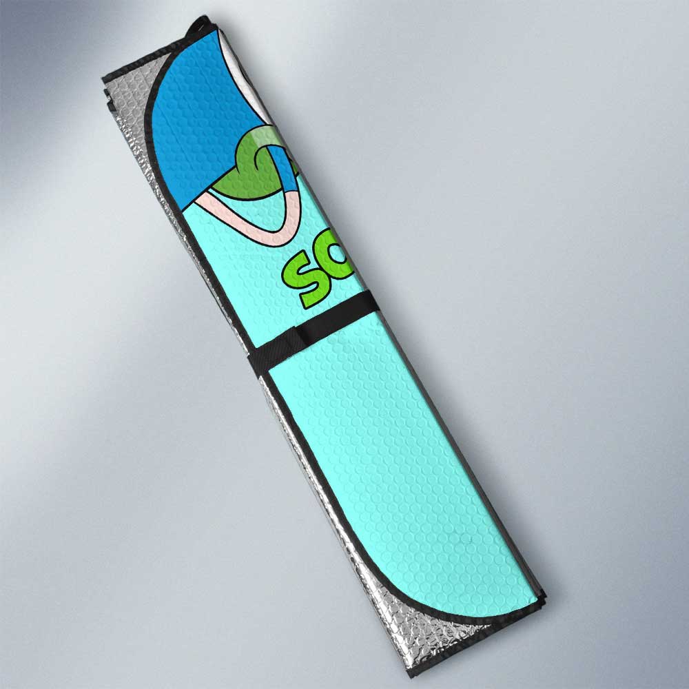 Jake And Finn Adventure Time Car Sunshade Custom Cartoon Car Accessories - Gearcarcover - 3