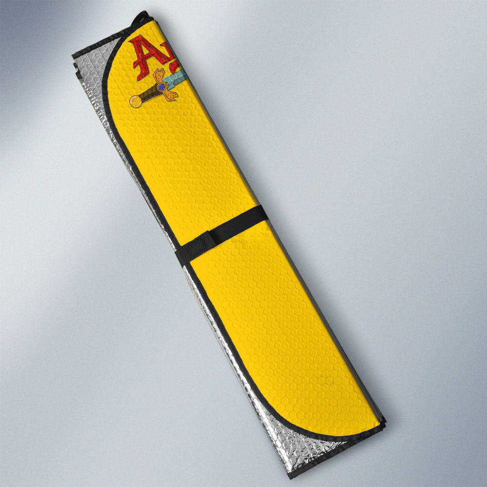 Jake Car Sunshade Custom Adventure Time Car Accessories - Gearcarcover - 3