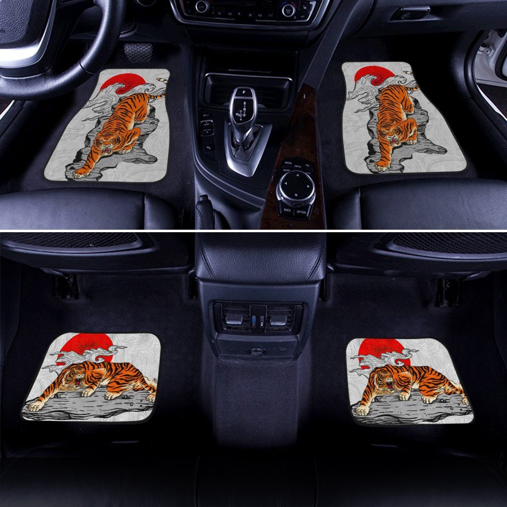 Japanese Tiger Car Floor Mats Custom Car Accessories - Gearcarcover - 2