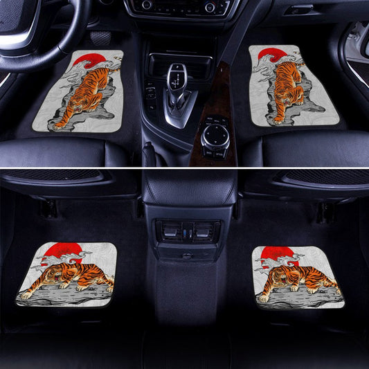 Japanese Tiger Car Floor Mats Custom Car Accessories - Gearcarcover - 2