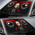 Jason Voorhees Car Sunshade Custom Halloween Characters Car Interior Accessories - Gearcarcover - 3