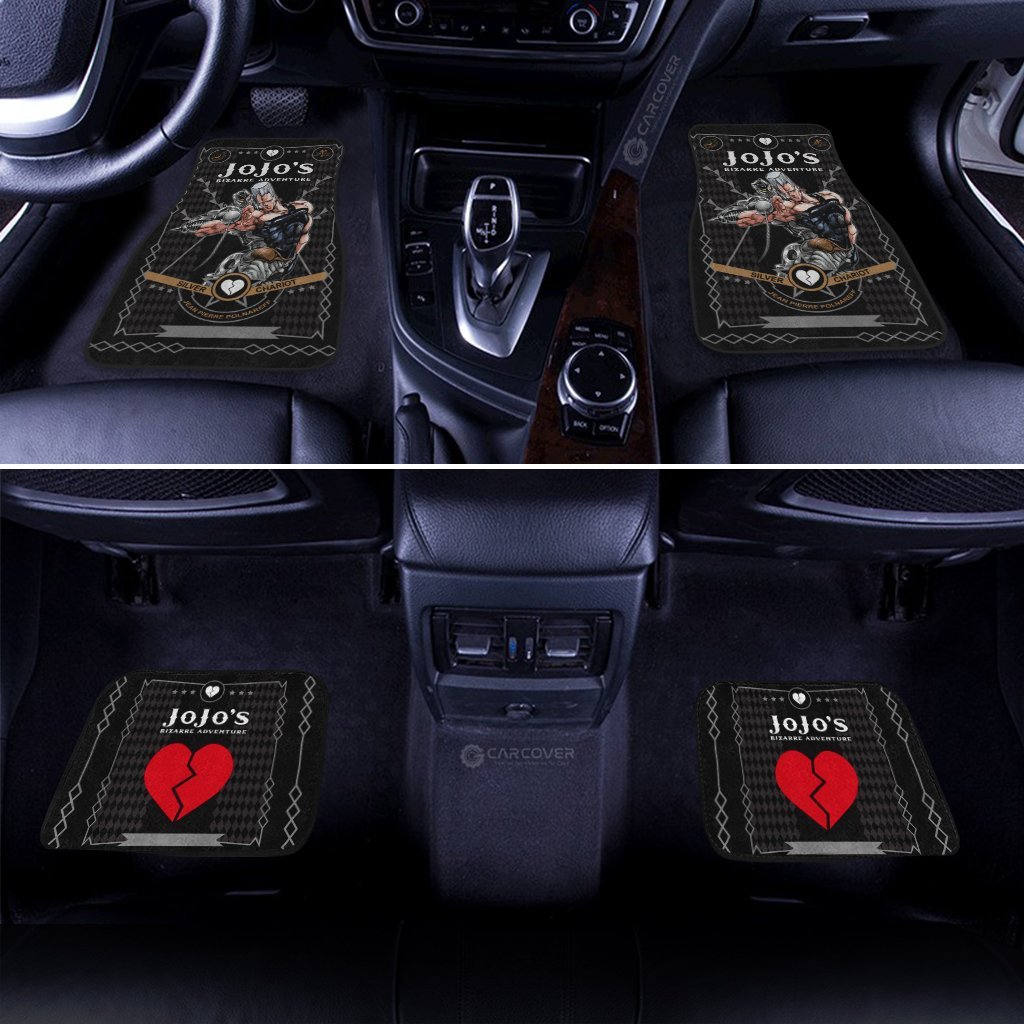 Jean Pierre Car Floor Mats Custom Anime JoJo's Bizarre Car Interior Accessories - Gearcarcover - 3